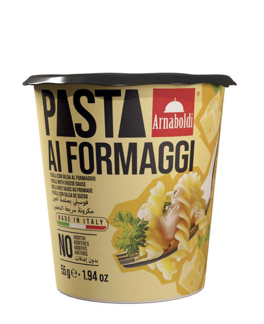 PASTA AI FORMAGGI
(Fusilli with Cheeses)