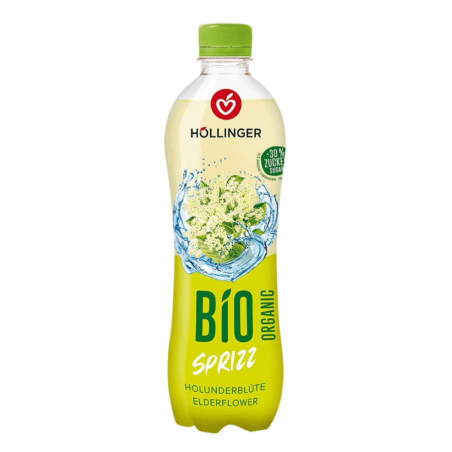 Organic elderflower sprizz