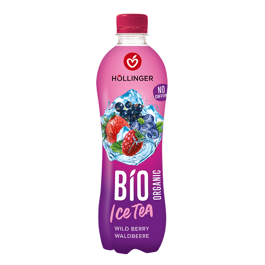 Organic icetea wild berry