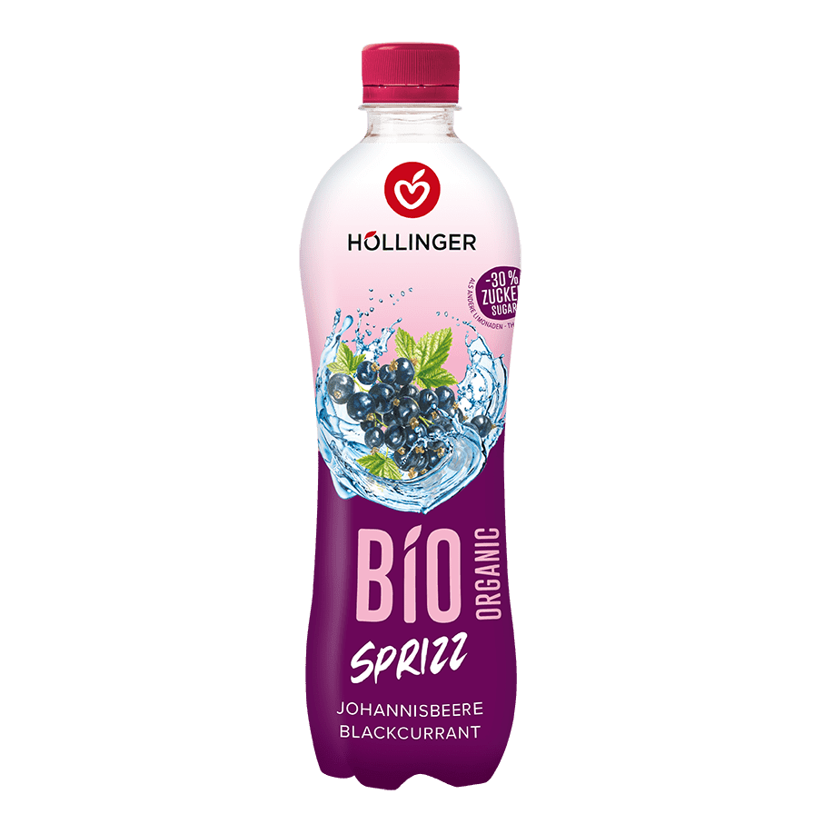 Organic blackcurrant sprizz