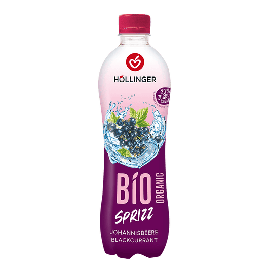 Organic blackcurrant sprizz
