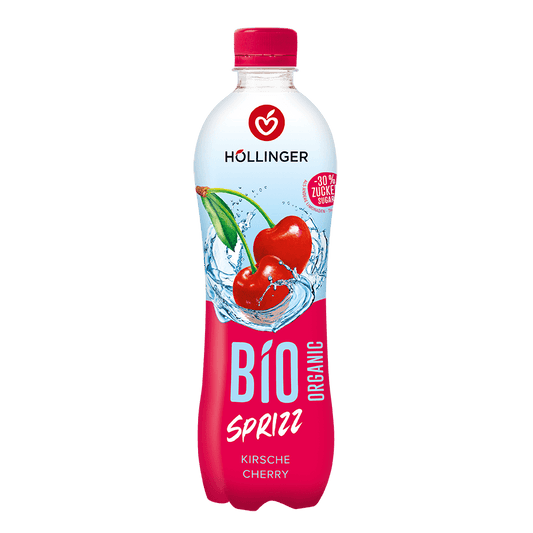 Organic cherry sprizz
