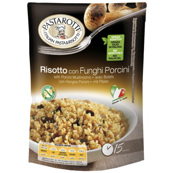 RISOTTO WITH PORCINI MUSHROOM