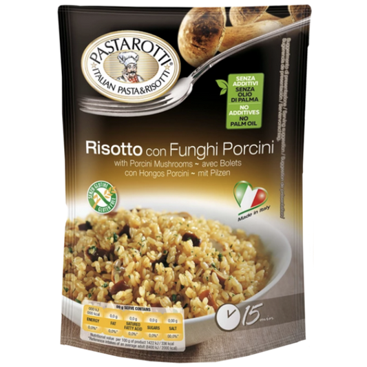 RISOTTO WITH PORCINI MUSHROOM