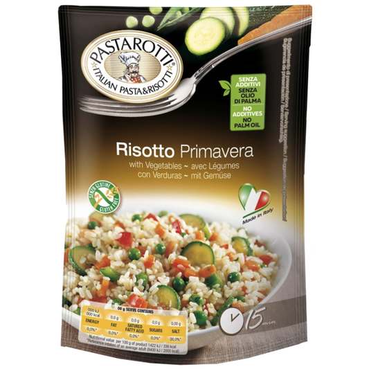 RISOTTO PRIMAVERA WITH VEGETABLES