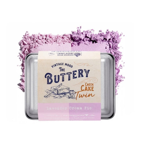 BUTTERY CHEEK CAKE TWIN 02 LAVENDER CREAM PIE