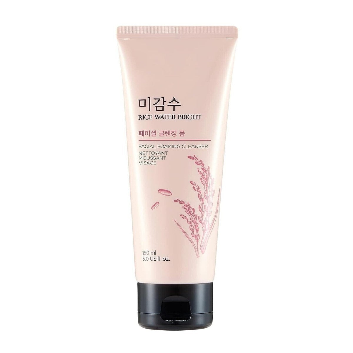 RICE WATER BRIGHT FACIAL FOAMING CLEANSER 150ml (GZ)