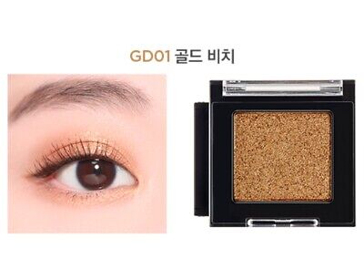 THEFACESHOP MONO CUBE EYESHADOW (GLITTER) GD01