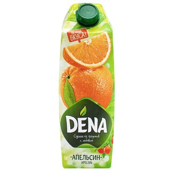 ???????????? ?????? “DENA”, 1?. \
Orange nectar “DENA”, 1 l.