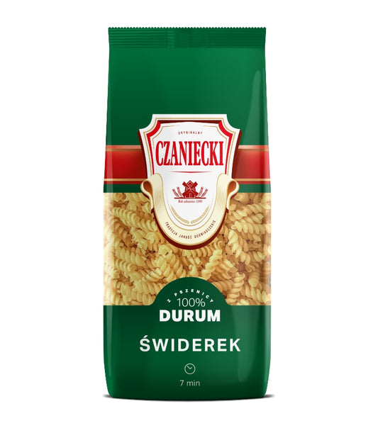Spiral shaped 100% Durum Pasta