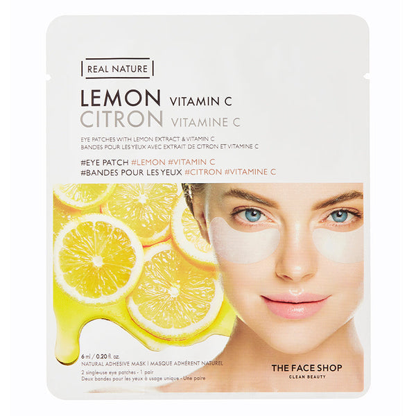 Real Nature Eye Patch Lemon Vit.C