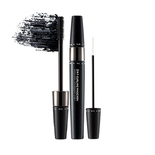 THE FACE SHOP 2IN1 MASCARA CURLING  01 BLACK