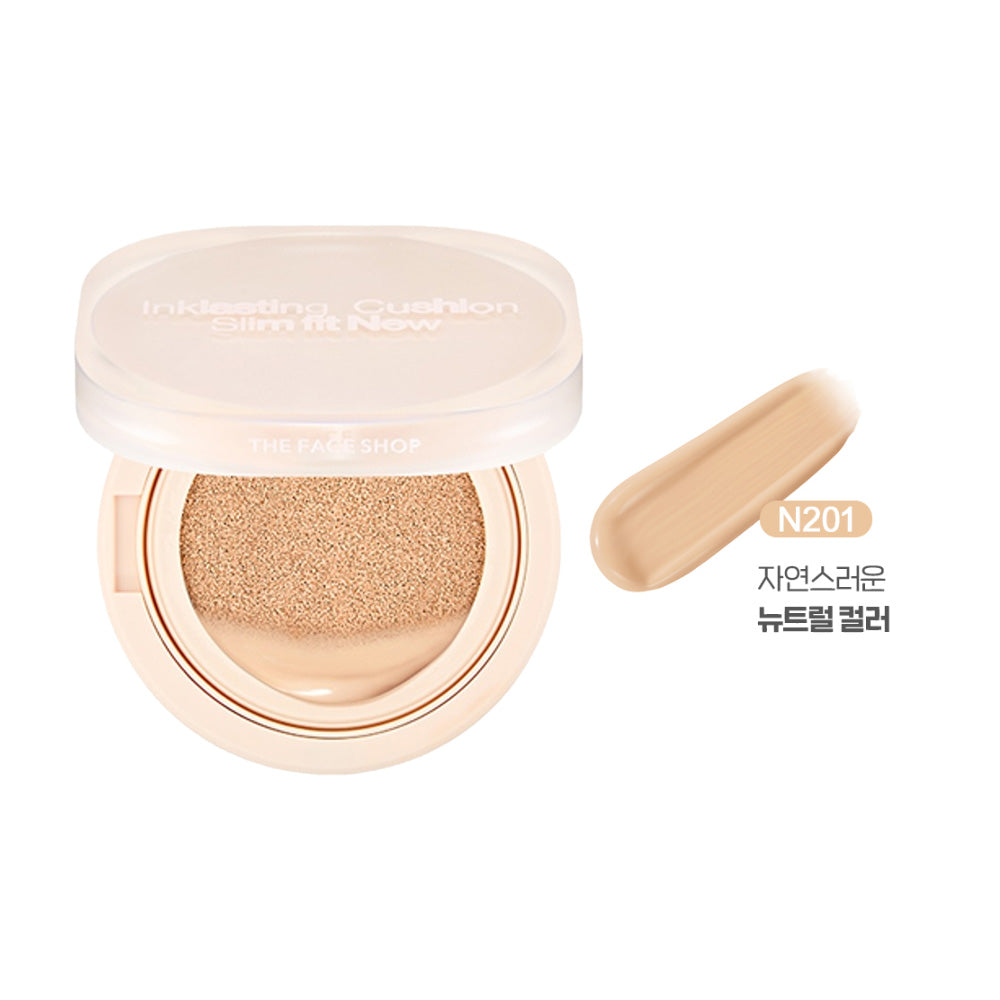 THEFACESHOP INK LASTING CUSHION SLIM FIT NEW N201 [REFILL]