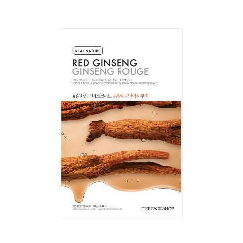 REAL NATURE MASK SHEET RED GINSENG.2017