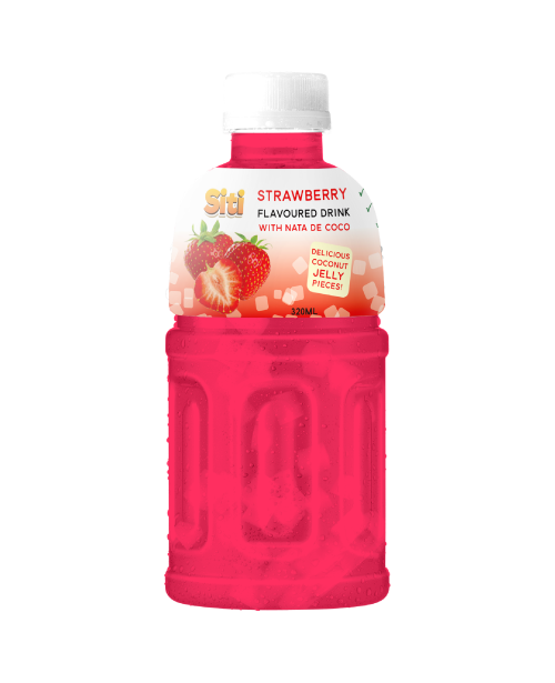 Strawberry drink w nata de coco 320ml