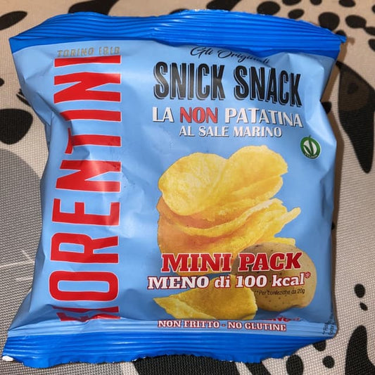 "Snick Snack" POTATOES CHIPS NOT FRIED - 5 individual portions
of 20g