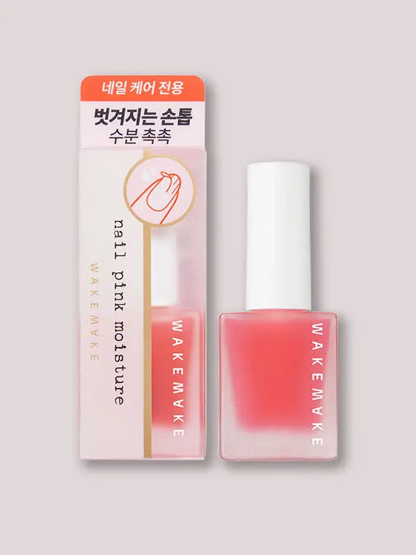 WAKEMAKE Nail Gun Care Pink Nail Tonic