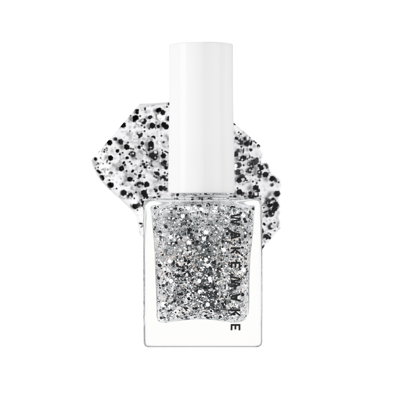 WAKEMAKE Nail Gun Glitter 55 Marble Terrazzo