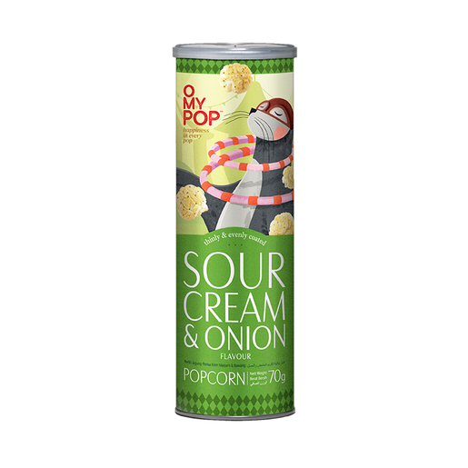 Omypop Popcorn – Sour Cream & Onion